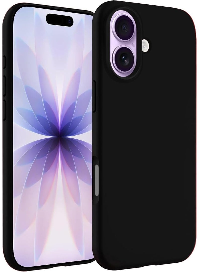 Houmt iPhone 17 Case Liquid Silicone Slim Thin Phone Cover For iPhone 17 Microfiber Lining Protective Phone Case For iPhone 17 6.3-inch - Image 1